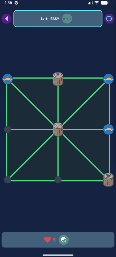 Make a Line Game Screenshot